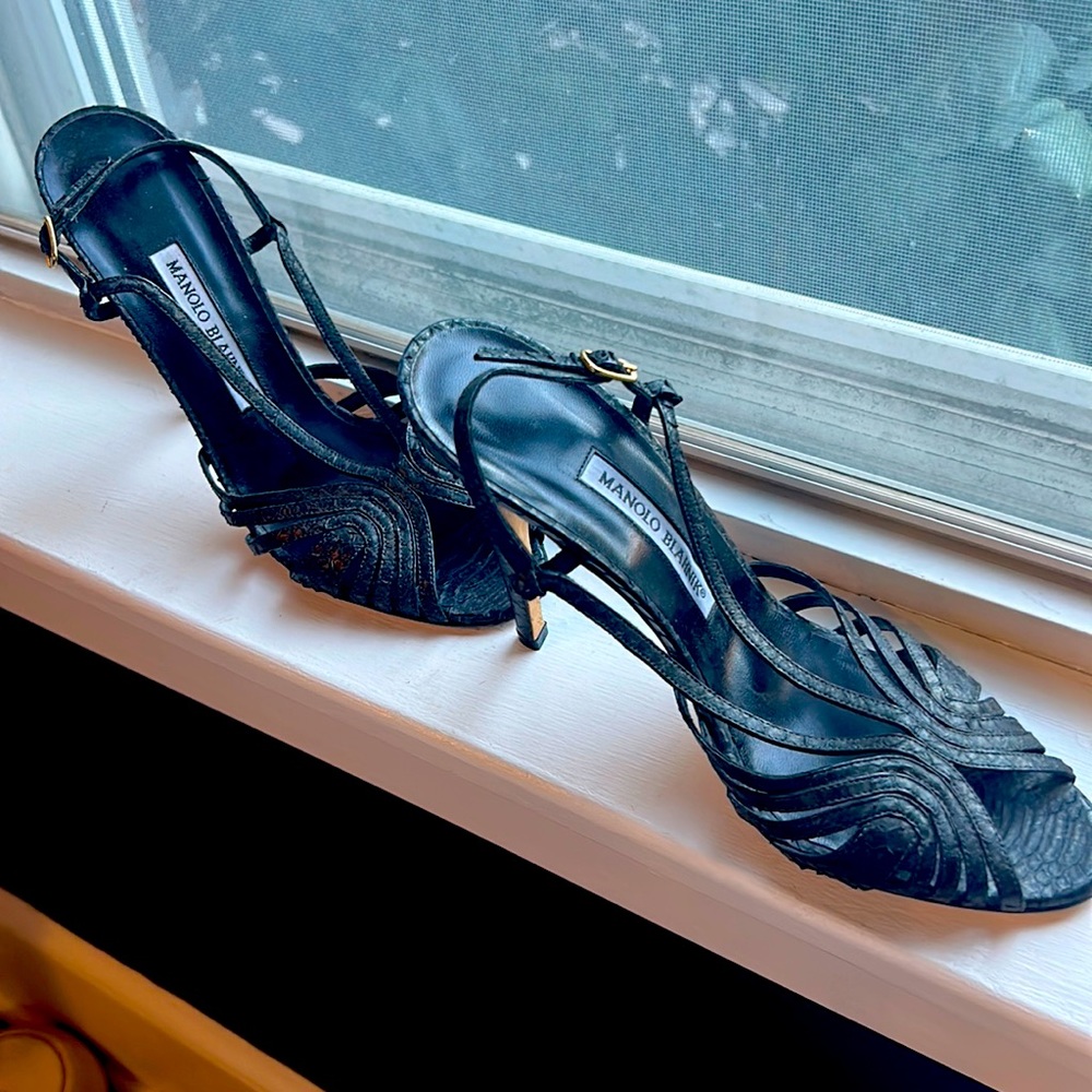 Manolo Blahnik stilettos